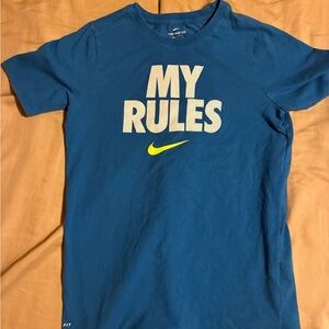 Nike Blue Boys Athletic Tee